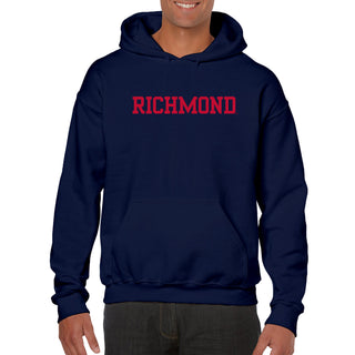 Richmond Spiders Basic Block Hoodie - Navy