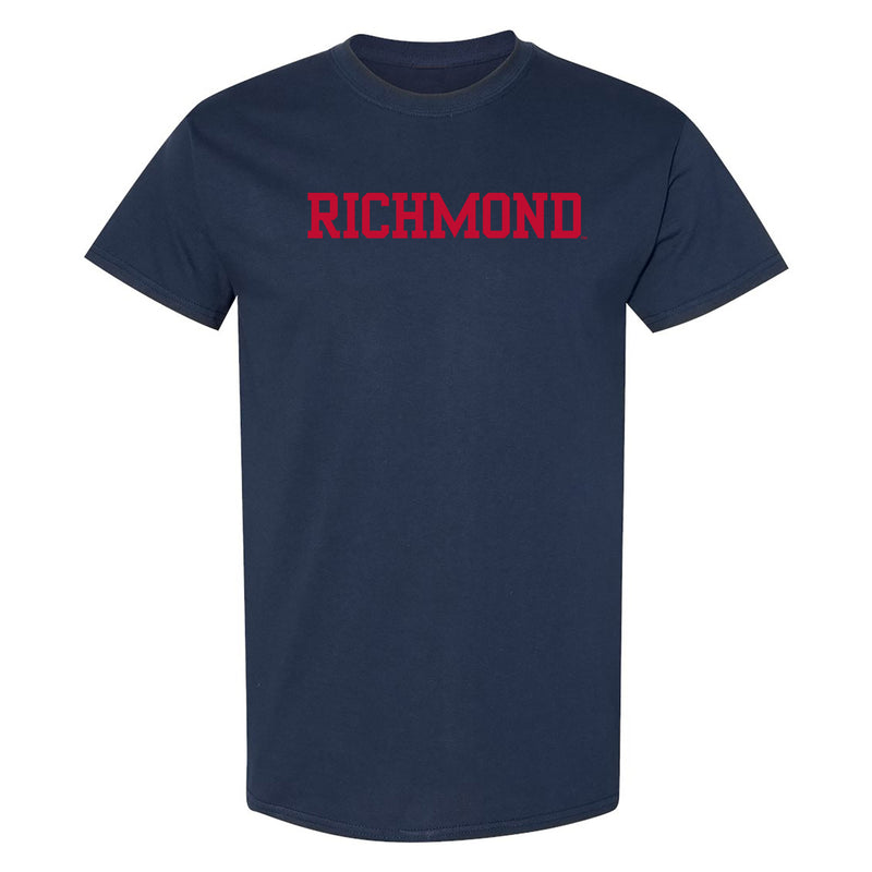 Richmond Spiders Basic Block T Shirt - Navy