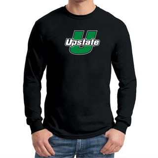 University of South Carolina Upstate Spartans Primary Logo Long Sleeve T-Shirt - Black