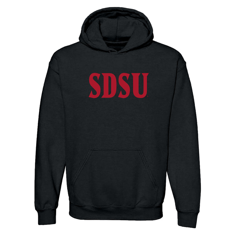 San Diego State Aztecs Basic Block Hoodie - Black