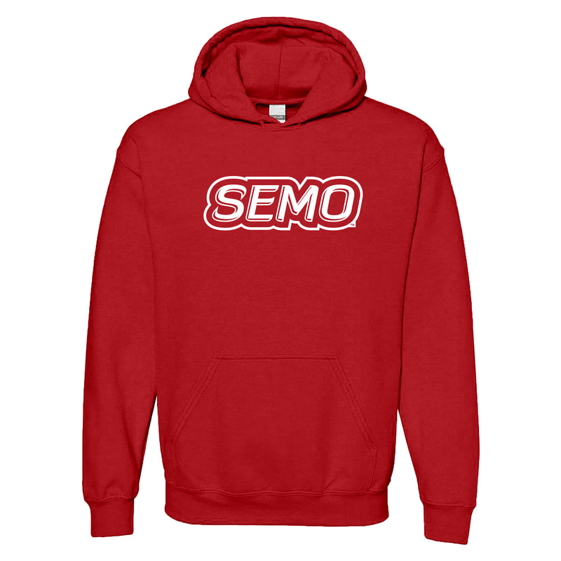 Southeast Missouri State University Redhawks Basic Block Hoodie - Red