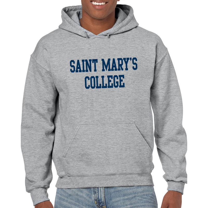 Saint Mary's College Gaels Basic Block Hoodie - Sport Grey