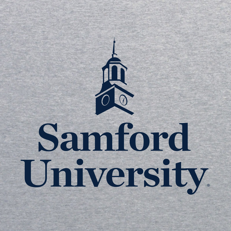 Samford Institutional Logo Hoodie - Sport Grey