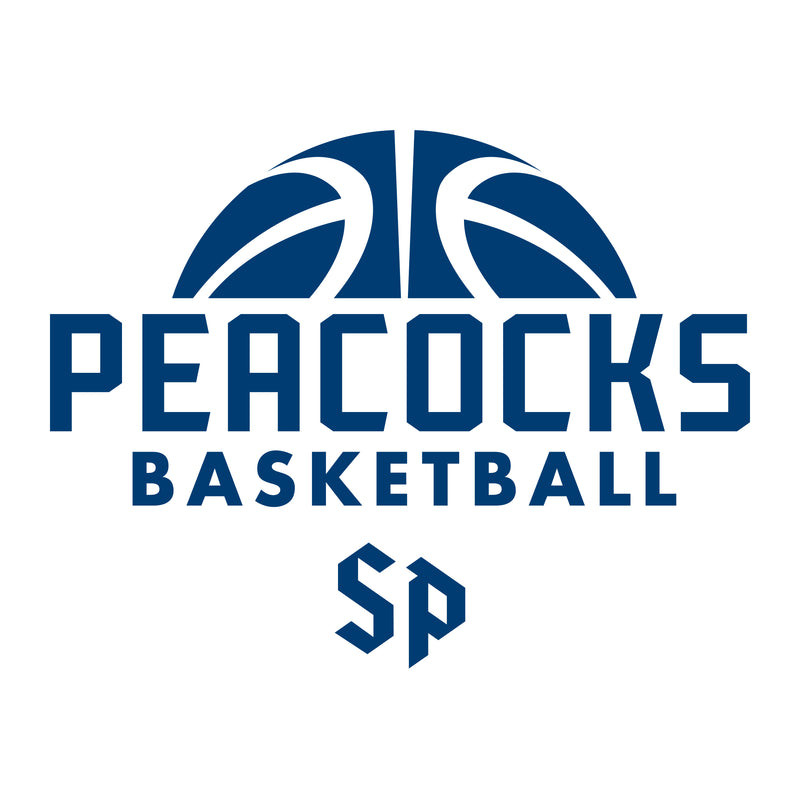 St Peter's University Peacocks Basketball Hype T-Shirt - White