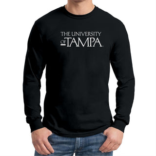 University of Tampa Spartans Basic Block Long Sleeve T-Shirt - Black