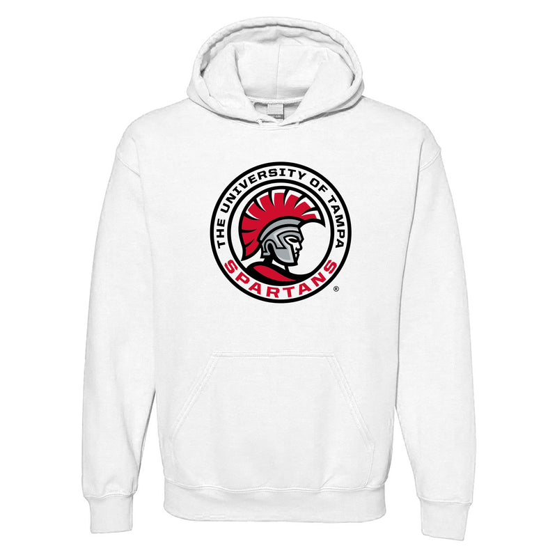 University of Tampa Spartans Primary Logo Hoodie - White