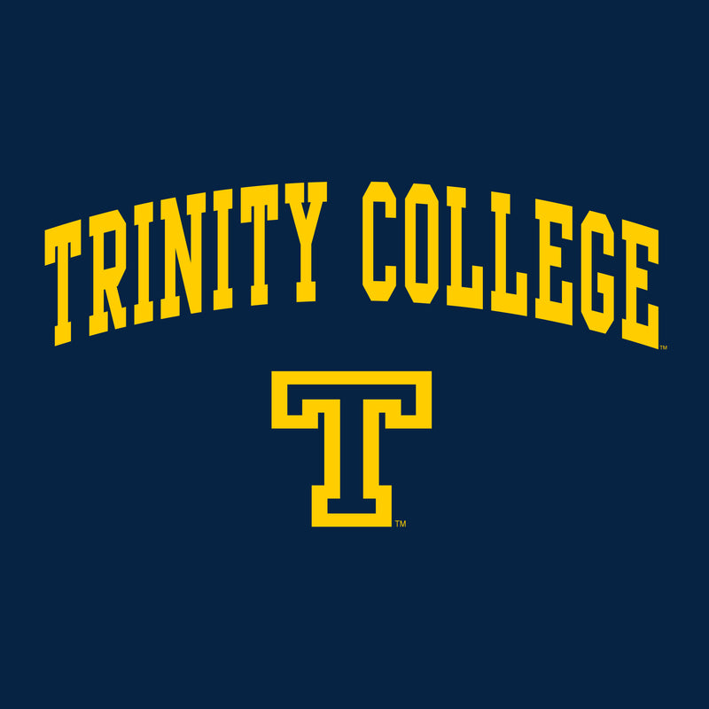 Trinity College Bantams Arch Logo Heavy Cotton Tank Top - Navy