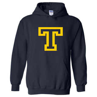 Trinity College Primary Logo Heavy Blend Hoodie - Navy