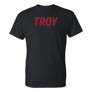 Troy Trojans Basic Block T Shirt - Black