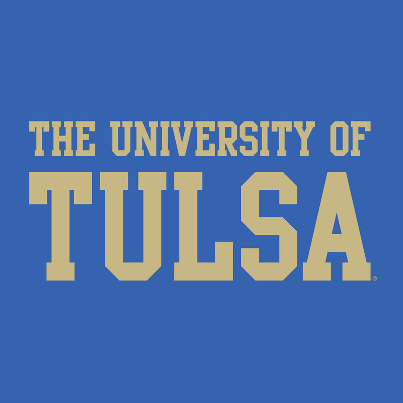 University of Tulsa Golden Hurricanes Basic Block Cotton Long Sleeve T-Shirt - Royal