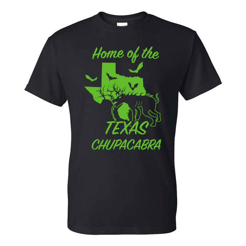 Texas Chupacabra Cryptid T-Shirt - Black