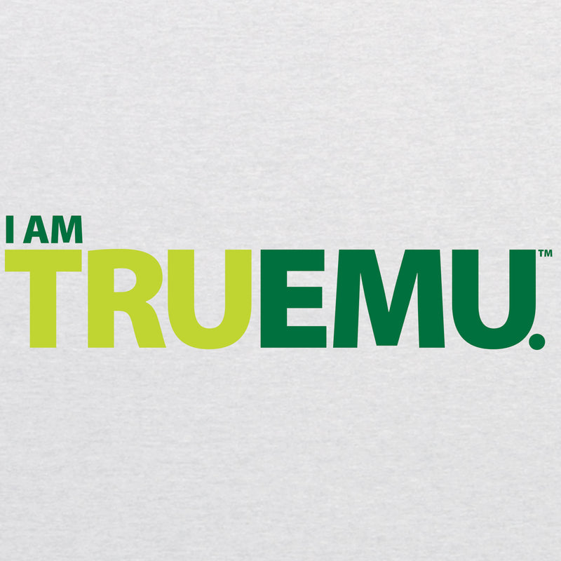 Eastern Michigan University Eagles I Am Tru EMU Next Level Short Sleeve T Shirt - Heather White