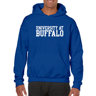 University at Buffalo Bulls Basic Block Heavy Blend Hoodie - Royal