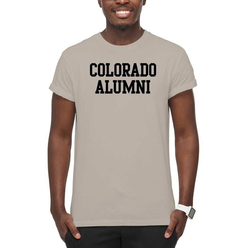 University of Colorado Buffaloes Alumni Block T Shirt - Sand