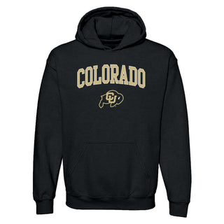 University of Colorado Buffaloes Arch Logo Hoodie - Black