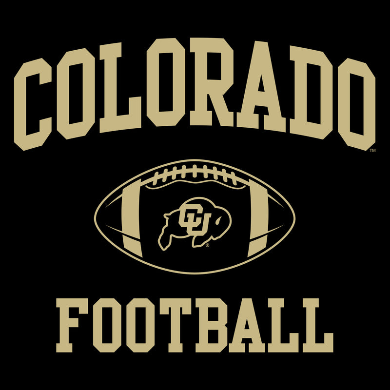 University of Colorado Buffaloes Classic Football Arch T Shirt - Black