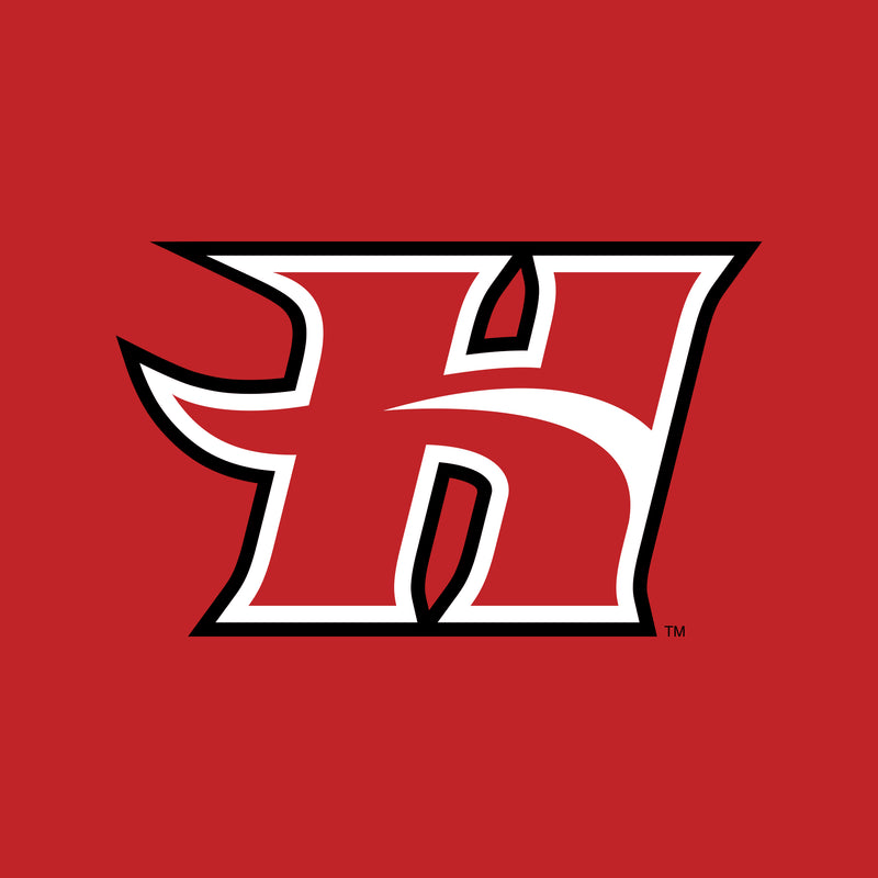 Hawaii Hilo Vulcans Primary Logo Women's T Shirt - Red