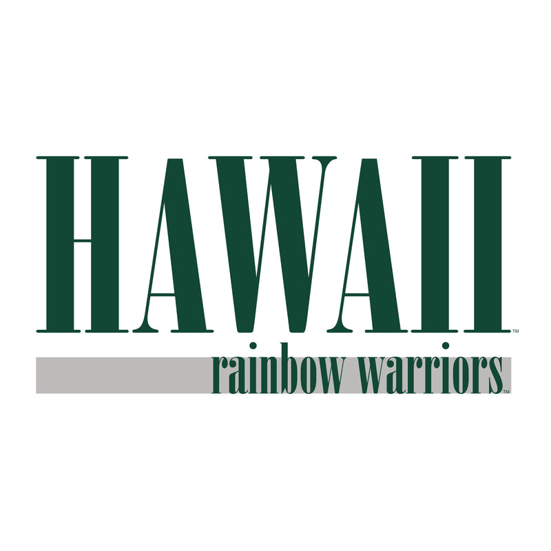 University of Hawaii Rainbow Warriors Boldline Basic Cotton Tank Top - White