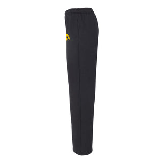 University of Iowa Hawkeye Logo Sweatpants - Black