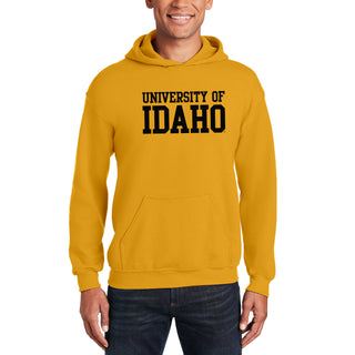 Idaho Vandals Basic Block Hoodie - Gold