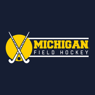 Michigan Wolverines Field Hockey Spotlight T Shirt - Navy