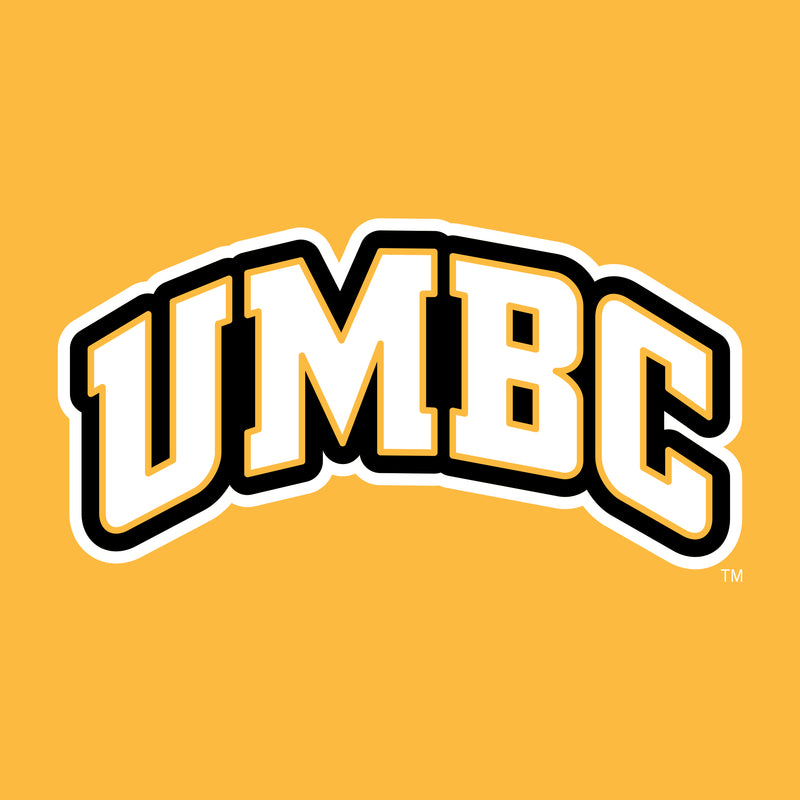 University of Maryland Baltimore County Retrievers Basic Block Short Sleeve Youth T Shirt - Gold