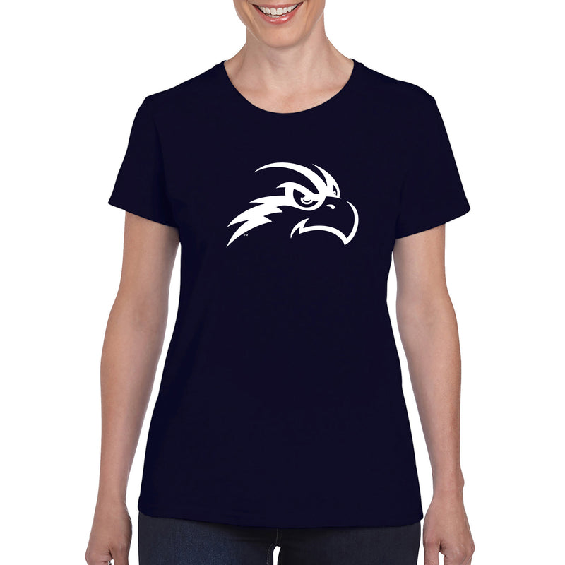 University of North Florida Ospreys Primary Logo Womens Short Sleeve T Shirt - Navy