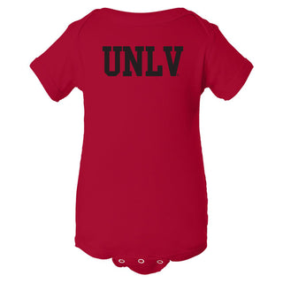 University of Nevada Las Vegas Rebels Basic Block Creeper - Red