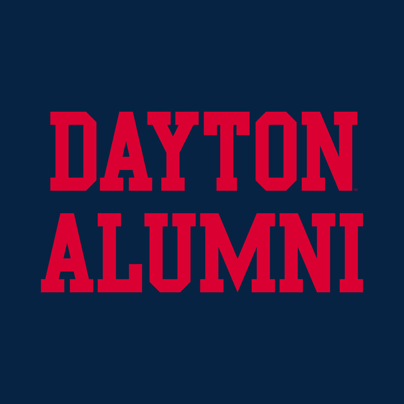 University of Dayton Flyers Alumni Basic Block Short Sleeve T Shirt - Navy