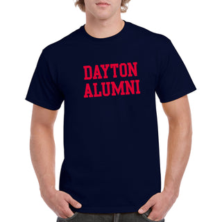 University of Dayton Flyers Alumni Basic Block Short Sleeve T Shirt - Navy