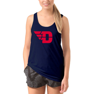 University of Dayton Flyers Primary Logo Tank Top - Navy