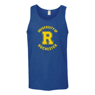 University of Rochester Yellowjackets Arch Logo Tank Top - Royal