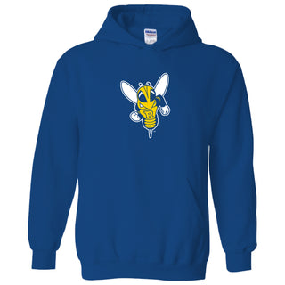 University of Rochester Yellowjackets Primary Logo Heavy Blend Hoodie - Royal