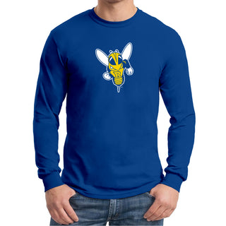 University of Rochester Yellowjackets Primary Logo Long Sleeve T-Shirt - Royal