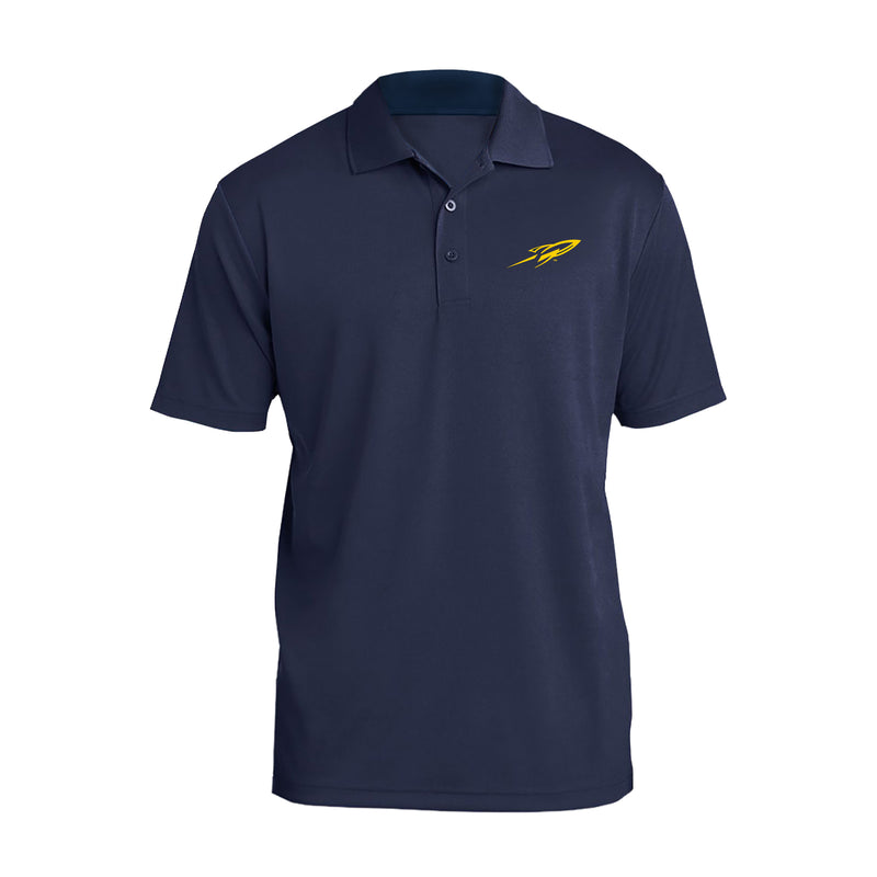 University of Toledo Rockets Primary Logo Left Chest Polo - Navy