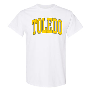 Toledo Rockets Mega Arch T-Shirt - White