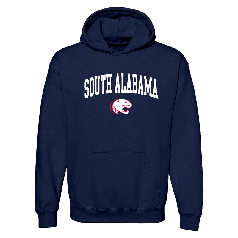 South Alabama Jaguars Arch Logo Hoodie - Navy