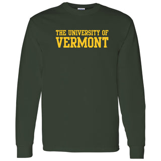 Vermont Basic Block Long Sleeve - Forest