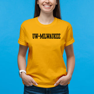 Wisconsin-Milwaukee Panthers Basic Block T Shirt - Gold