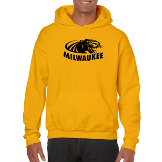 Wisconsin-Milwaukee Panthers Primary Logo Hoodie - Gold