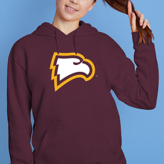 Winthrop University Eagles Primary Logo Hoodie - Maroon