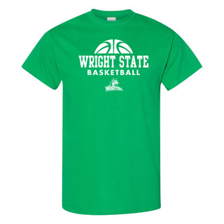 Wright State Raiders Basketball Hype Short Sleeve T Shirt - Irish Green