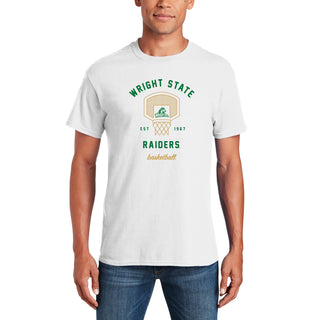 Wright State Raiders Basketball Net T Shirt - White