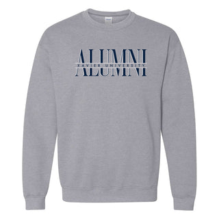 Xavier Classic Alumni Crewneck - Sport Grey